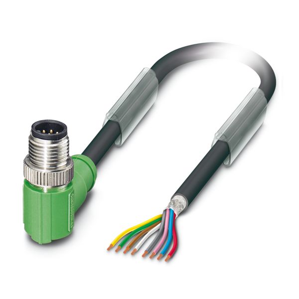 SAC-8P-M12MR/10,0-PUR SH VA — Кабелькабель для датчиков и исполнительных устройств