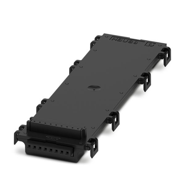 HBUS8 107,6-8P-1S BK — Шинный соединитель для установки на монтажную рейку