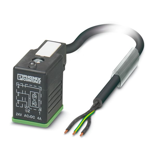 SAC-3P-15,0-PUR/BI-1L-S — Кабелькабель для датчиков и исполнительных устройств