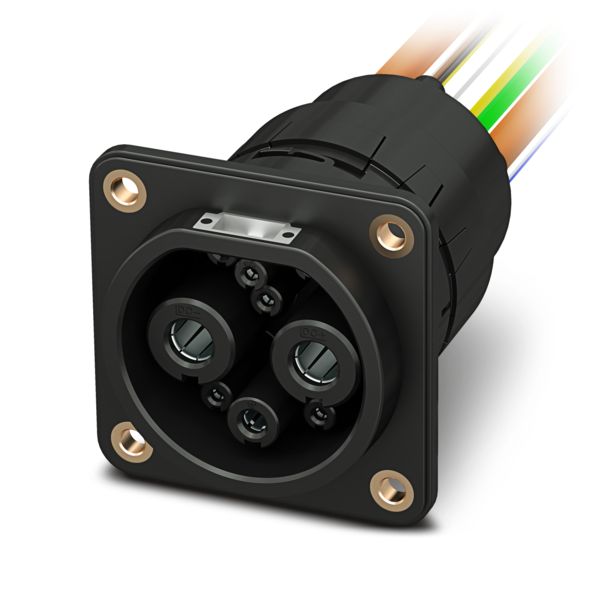 CHARX GBH4I-DC250-2,0M — Зарядная розетка на электромобиле