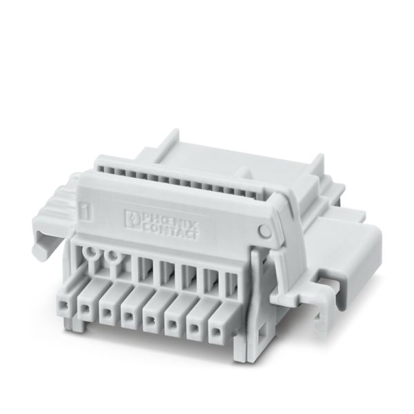 TBUS8-25,0-PPPPSSSS-7035 — Шинный соединитель для установки на монтажную рейку