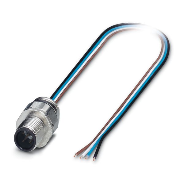 SACC-EC-M12MS-4CON-PG9/0,5 — Аппаратн. соединитель передняя стенка