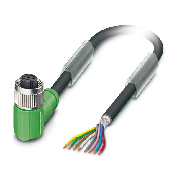 SAC-8P- 5,0-PUR/M12FR SH NC — Кабелькабель для датчиков и исполнительных устройств
