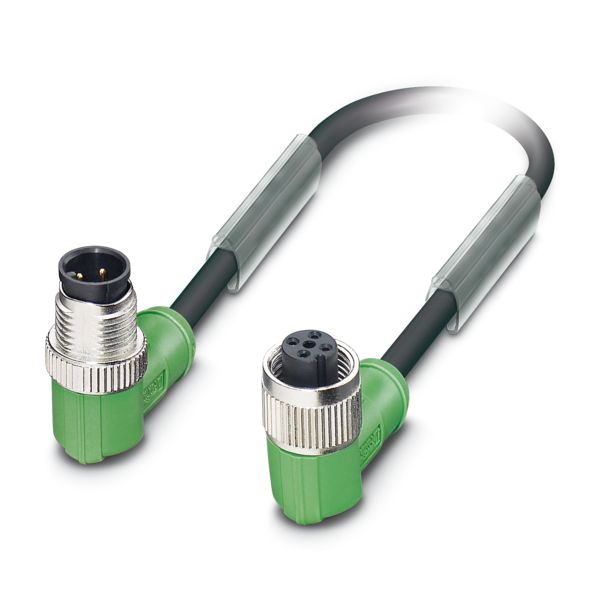 SAC-4P-M12MR/0,6-PUR/M12FR — Кабелькабель для датчиков и исполнительных устройств