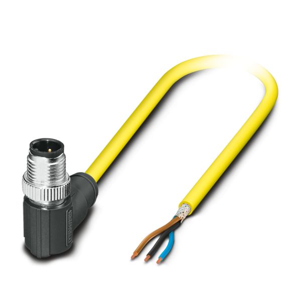 SAC-3P-M12MR/10,0-542 SH BK — Кабелькабель для датчиков и исполнительных устройств