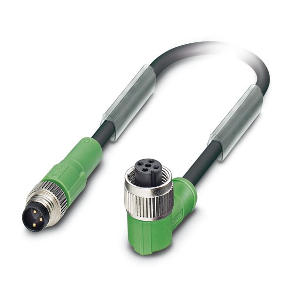 SAC-3P-M 8MS/0,6-PUR/M12FR — Кабелькабель для датчиков и исполнительных устройств