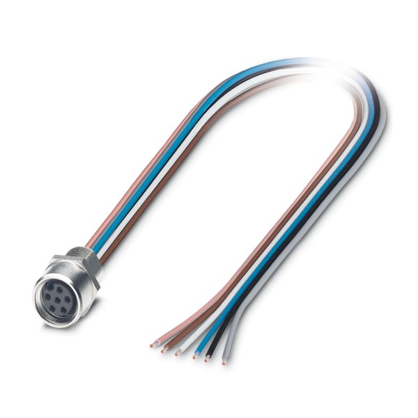 SACC-E-M 8FS-6CON-M 8/0,5 — Аппаратн. соединитель передняя стенка