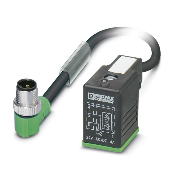 SAC-3P-MR/10,0-PUR/BI-1L-S SCO — Кабелькабель для датчиков и исполнительных устройств