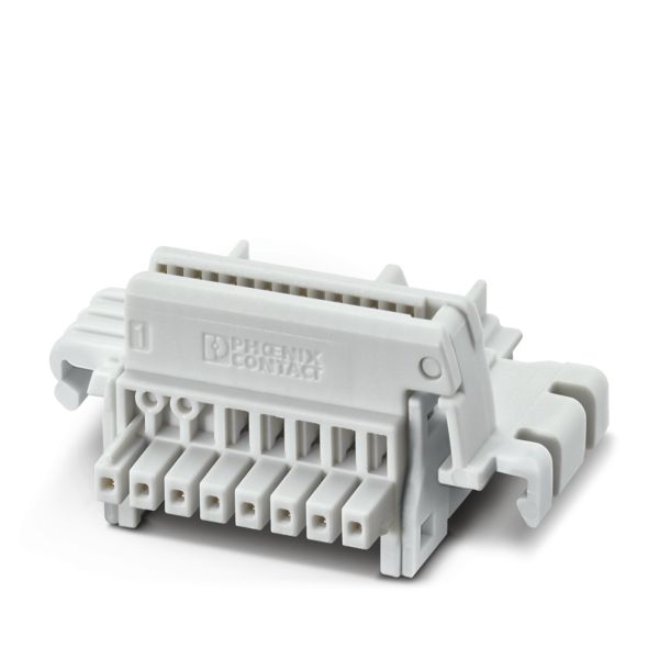 TBUS8-20,0-PPPPPPPS-7035 — Шинный соединитель для установки на монтажную рейку