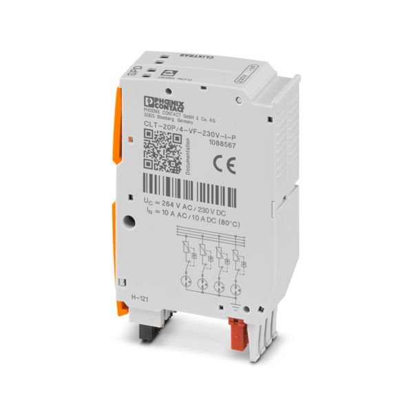 CLT-20P/4-VF-230V-I-P — Штекерный модуль для защиты от импульсных перенапряжений