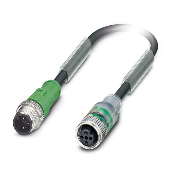 SAC-3P-M12MS-M12FS-2L/.../... — Кабелькабель для датчиков и исполнительных устройств