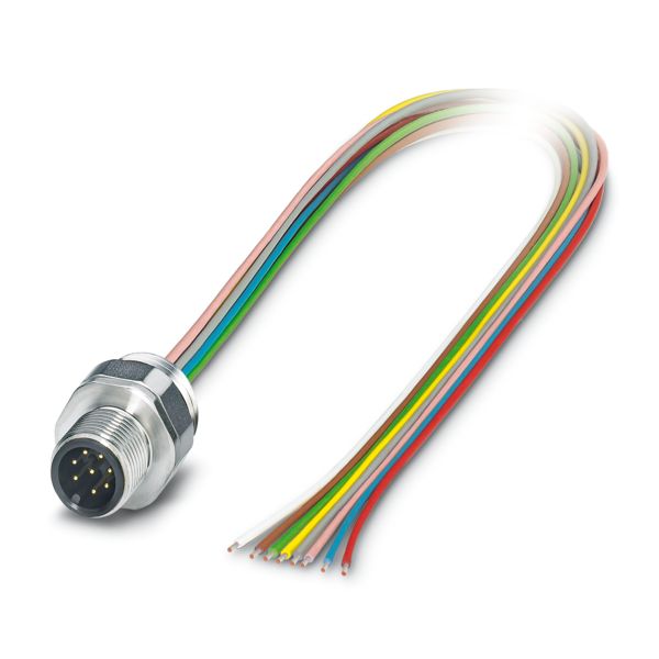 SACC-EC-M12MS-8CON-PG 9/0,5 VA — Аппаратн. соединитель передняя стенка