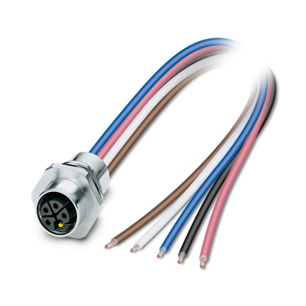 SACC-E-M12FSL-4FE-M16XL/0,5-US — Аппаратн. соединитель передняя стенка