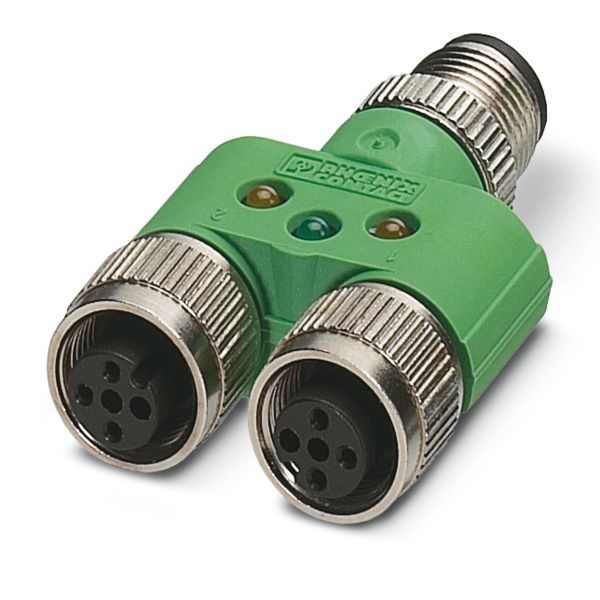 SAC-3P-M12Y/2XM12FS-3L — Y-разветвитель