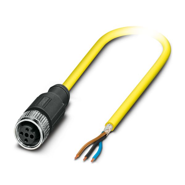 SAC-3P-M12FS SH BK/.../... — Кабелькабель для датчиков и исполнительных устройств