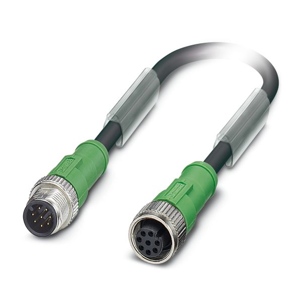 SAC-8P-M12MS/ 0,6-PVC/M12FS — Кабелькабель для датчиков и исполнительных устройств