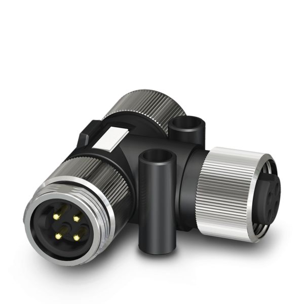 SAC-4P-MIN-T/2XMIN FF VA — Т-образный распределитель для шинных систем