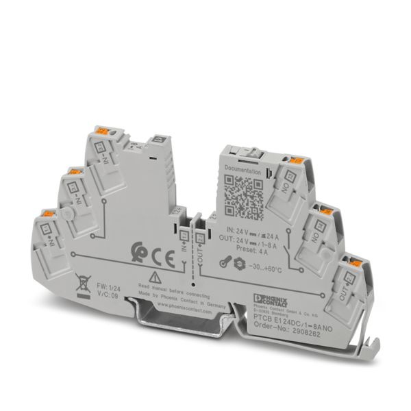 PTCB E1 24DC/1-8A NO — Электронный защитный выключатель