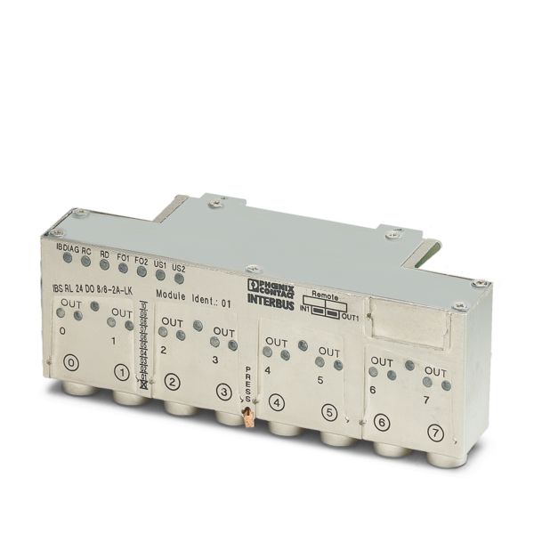 IBS RL 24 DO 8/8-2A-LK-2MBD — Децентрализ. устройство ввода-вывода