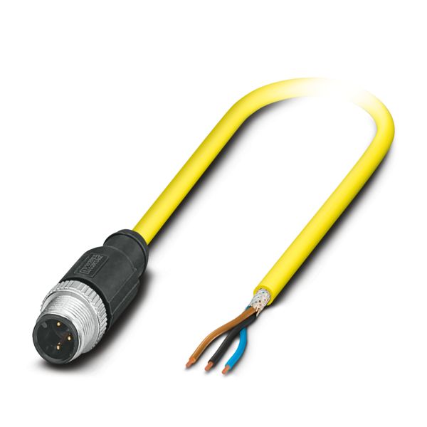 SAC-3P-M12MS SH BK/.../... — Кабелькабель для датчиков и исполнительных устройств