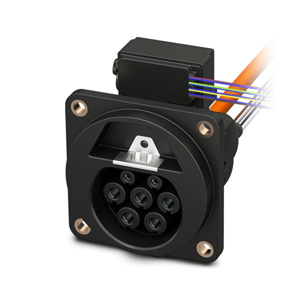 CHARX GBHCI12-1AC32-2,0M1 — Зарядная розетка на электромобиле