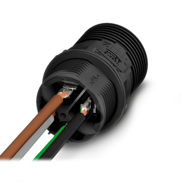 QPD W 3PE2,5 M25 0,25BK AE B-S — Проходная деталь