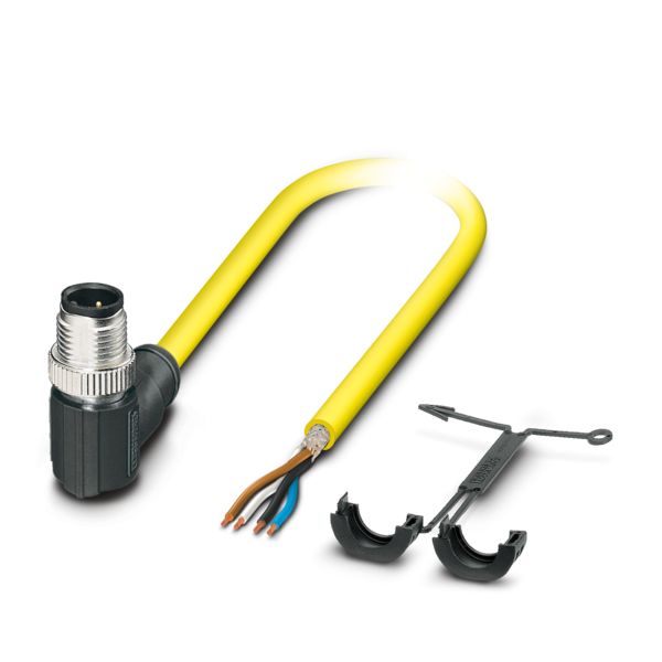 SAC-HZ-4P-M12MR/ 2,0-542 SH BK — Кабелькабель для датчиков и исполнительных устройств