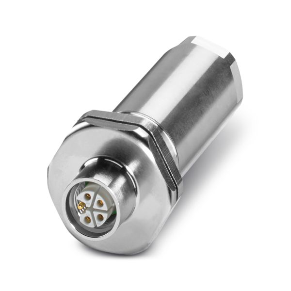 SACC-E-M12FSL-4FEPL-M25-CL — Аппаратн. соединитель передняя стенка