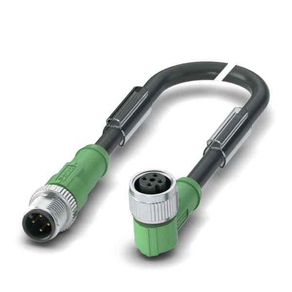 SAC-4P-M12MS/ 5,0-PVC/M12FR — Кабелькабель для датчиков и исполнительных устройств