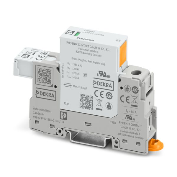 VAL-SPP-T2-385-1+0-UT-R — Разрядник для защиты от импульсных перенапряжений, тип 2