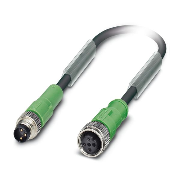 SAC-3P-M8MS/3,1-PUR/M12FS 1X3A — Кабелькабель для датчиков и исполнительных устройств