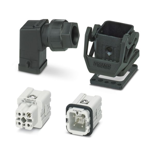 HC-STA-A03PT-BWS-HS-M20-PLRBK — Комплект вставных соединителей