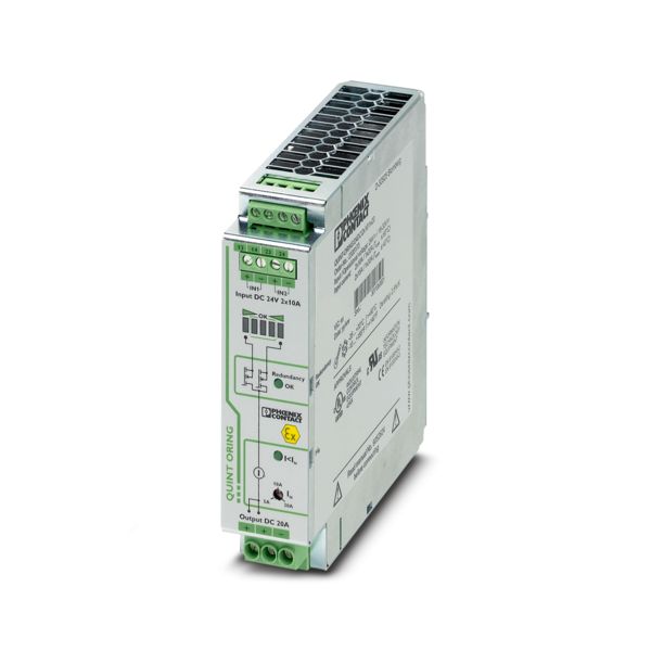 QUINT-ORING/24DC/2X10/1X20 — Резервный модуль, с защитным покрытием