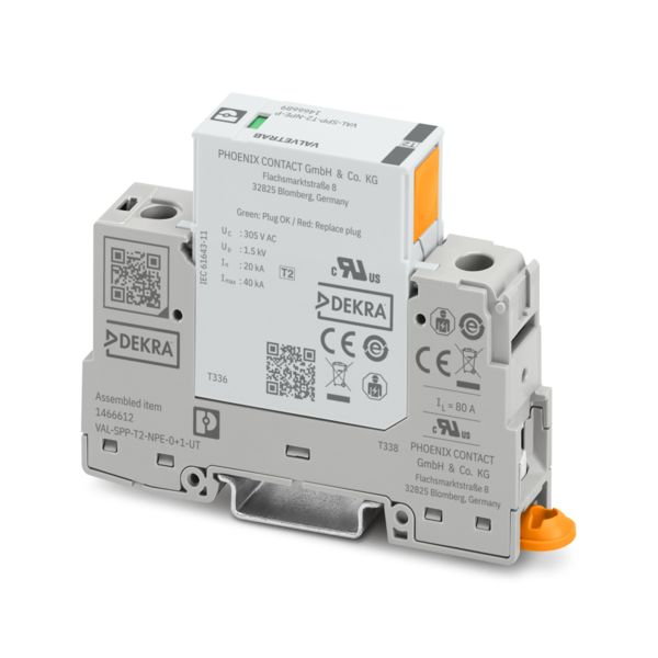 VAL-SPP-T2-NPE-0+1-UT — Разрядник для защиты от импульсных перенапряжений, тип 2