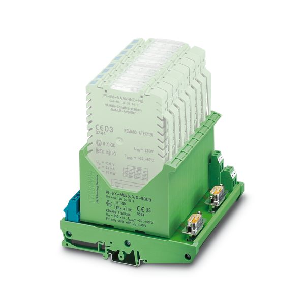 PI-EX-MB/ 8/3/D-9SUB — Базовый клеммный блок