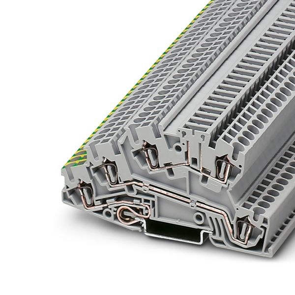 STI 2,5-PE/L/TG — Заземляющие клеммы для выполнения проводки в зданиях