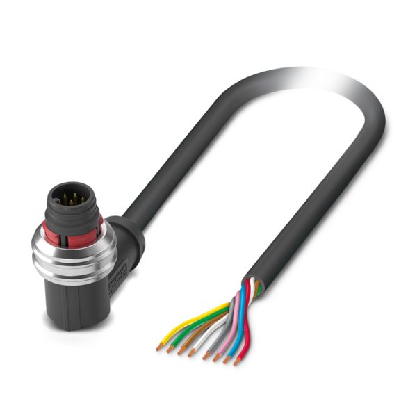 SAC-8P-P12MR/ 5,0-PUR — Кабелькабель для датчиков и исполнительных устройств