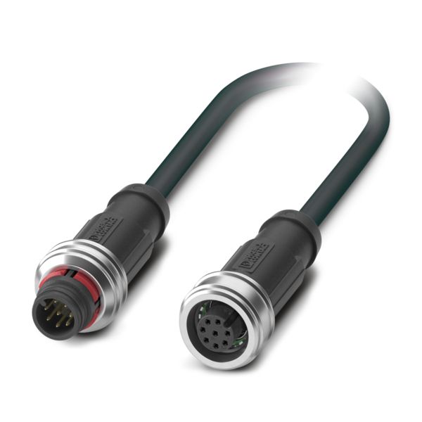 SAC-8P-P12MS/ 1,5-PUR/P12FS — Кабелькабель для датчиков и исполнительных устройств