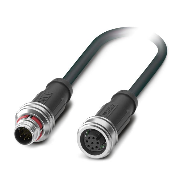 SAC-8P-P12MS/ 3,0-PUR/P12FS SH — Кабелькабель для датчиков и исполнительных устройств