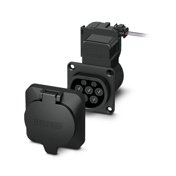 EV-T2M3SO12-3P-B-SET — Инфраструктурная зарядная розетка