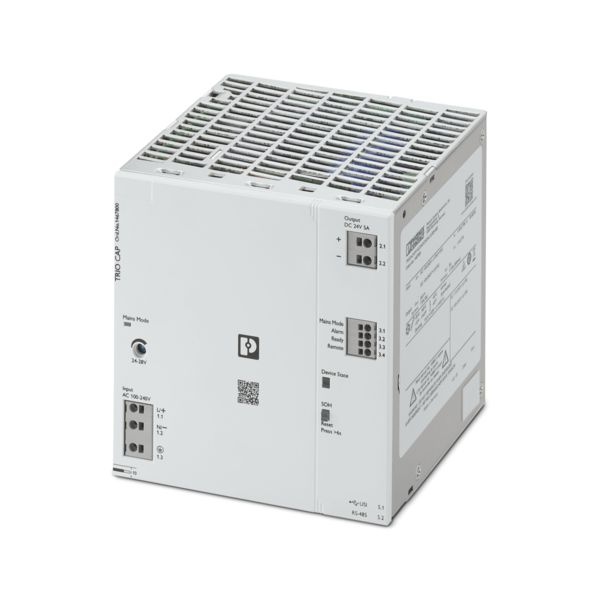 TRIO3-CAP/1AC/24DC/5/3KJ/USB-485 — ИБП постоянного тока со встроенным источником питания и емкостью