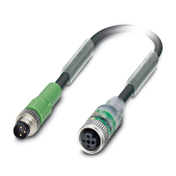 SAC-3P-M 8MS-M12FS-2L/.../... — Кабелькабель для датчиков и исполнительных устройств