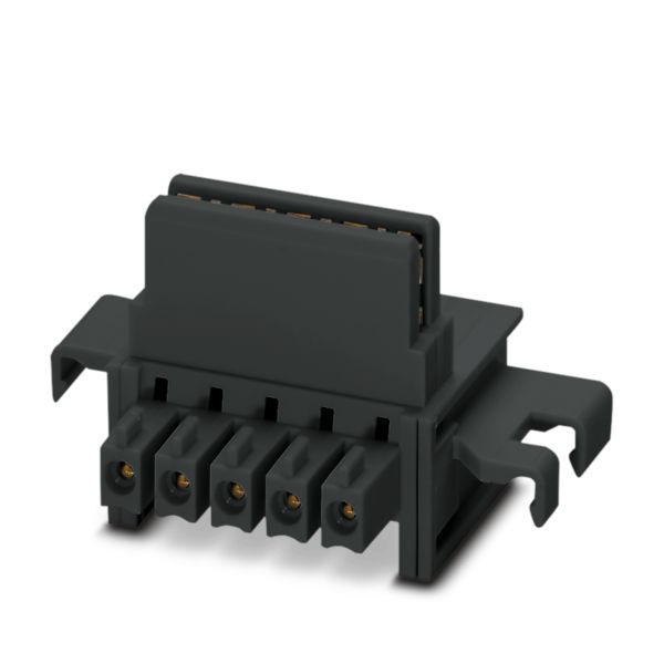 ME 17,5 TBUS 1,5/PP000-3,81 BK — Шинный соединитель для установки на монтажную рейку