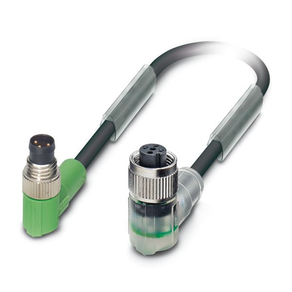 SAC-3P-M 8MR/ 3,0-PUR/M12FR-2L — Кабелькабель для датчиков и исполнительных устройств