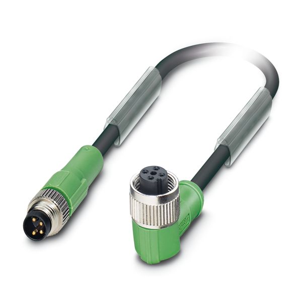SAC-4P-M 8MS/0,6-PUR/M12FR — Кабелькабель для датчиков и исполнительных устройств