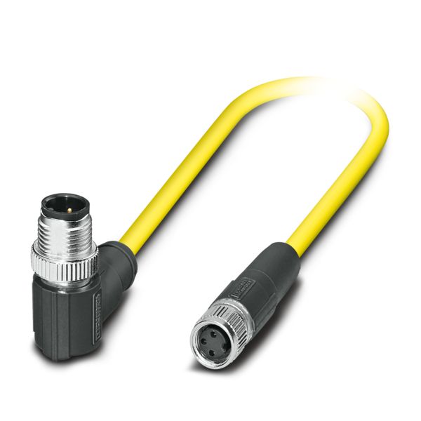 SAC-3P-M12MR/ 0,5-542/M8FSSHBK — Кабелькабель для датчиков и исполнительных устройств