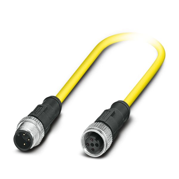 SAC-3P-M12MS/ 3,0-547/M12FS BK — Кабелькабель для датчиков и исполнительных устройств