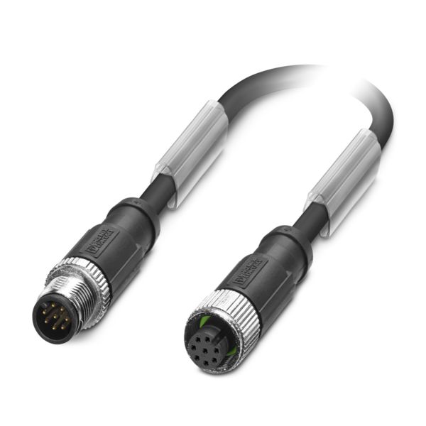 SAC-8P-M12MS/ 0,3-PUR/M12FS SH — Кабелькабель для датчиков и исполнительных устройств