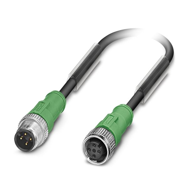 SAC-4P-M12MS/6,0-PUR/M12FS NLY — Кабелькабель для датчиков и исполнительных устройств