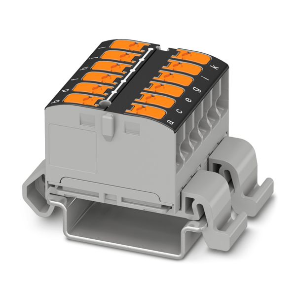PTVFIX 12X2,5-NS35A BK — Распределительный блок